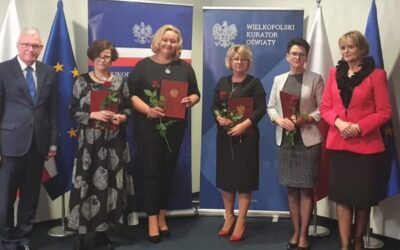 Pani A. Iwanow-Maruda odznaczona przez ministra
