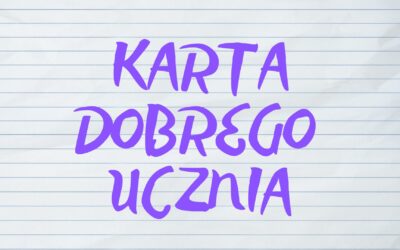 KARTA DOBREGO UCZNIA NA ROK SZKOLNY 2024/2025