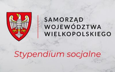 Stypendium socjalne Marszałka Województwa Wielkopolskiego