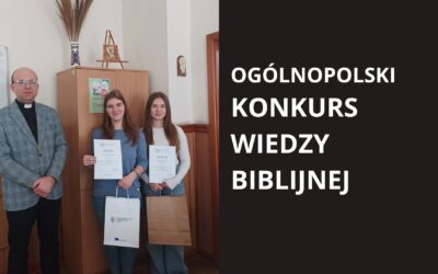 29. Ogólnopolski Konkurs Wiedzy Biblijnej