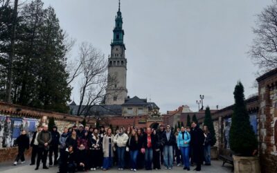 Pielgrzymka uczniów I LO na Jasną Górę