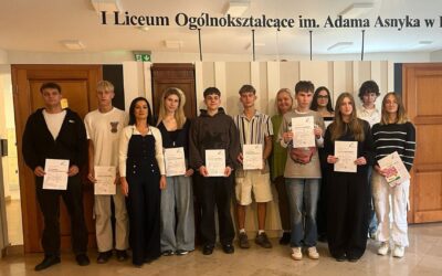 Uroczyste wręczenie certyfikatów DSD 1