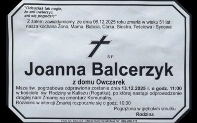 Pożegnanie pani Joanny Balcerzyk…