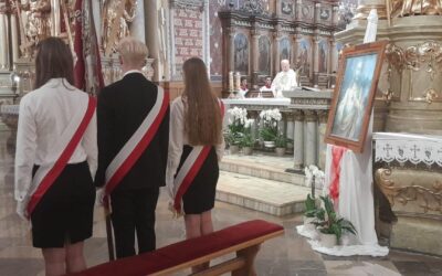 Podziękowania dla księdza Dominika Herbecia