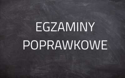 Egzaminy poprawkowe
