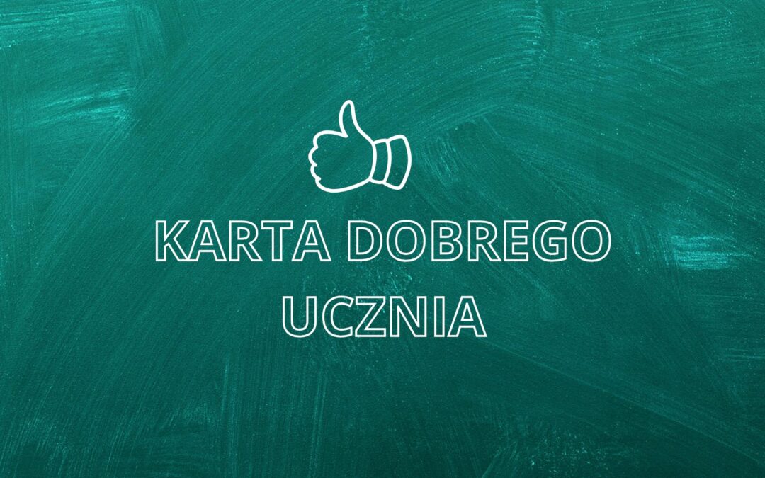 Karta Dobrego Ucznia